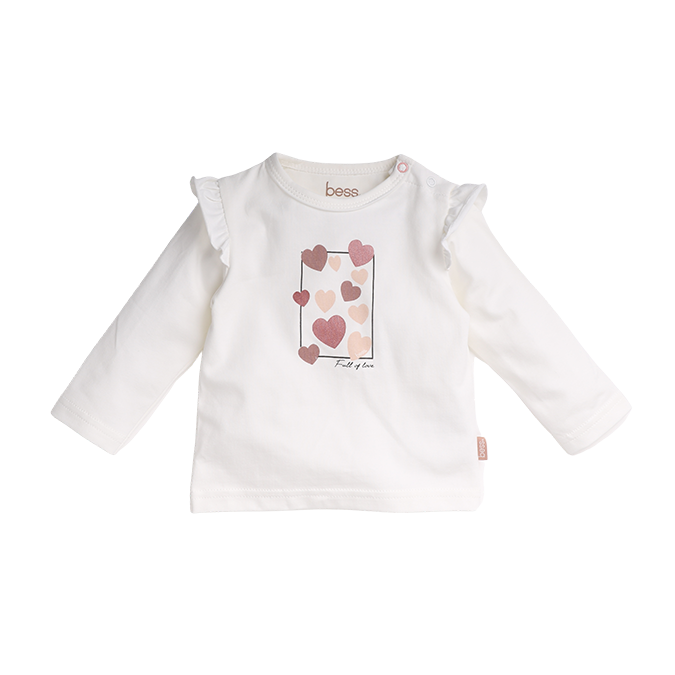 Shirt Ruffles Heart