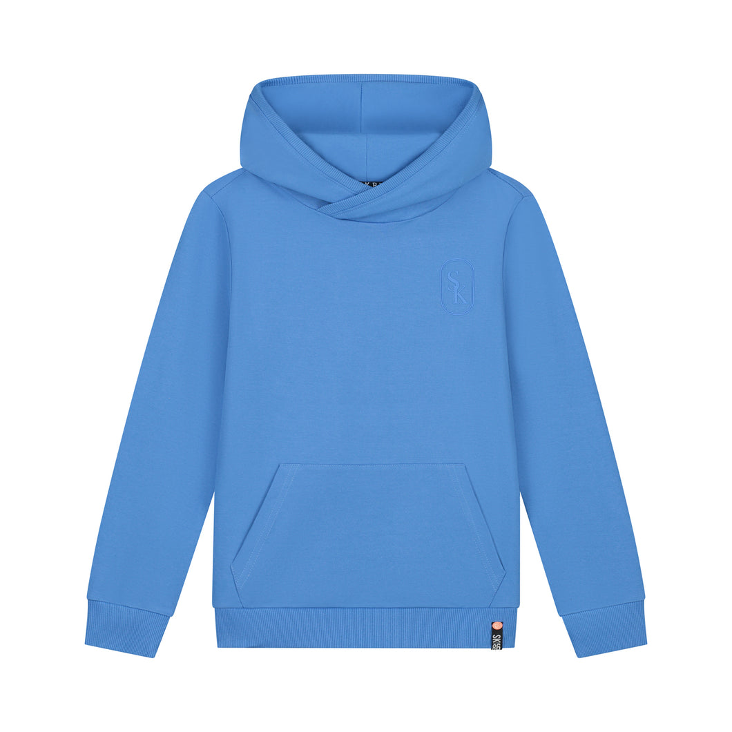 Hoodie Basic Sil Sky Blue
